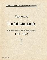 couverture rapport quinquennal 1918-1922